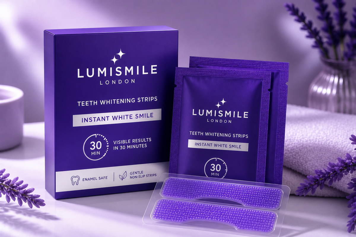LumiSmile™ Teeth Whitening Strips – Professional Results at Home